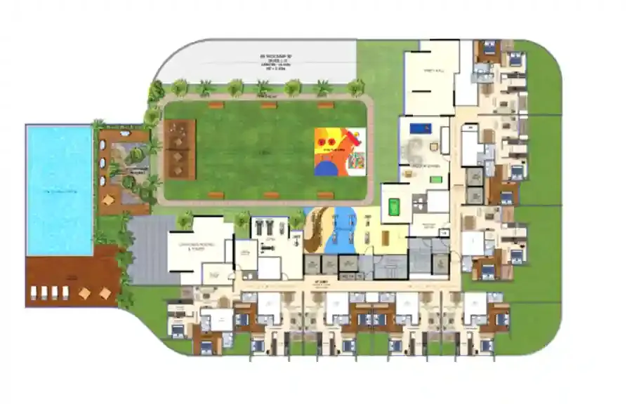 Moraj Silent Valley master plan layout